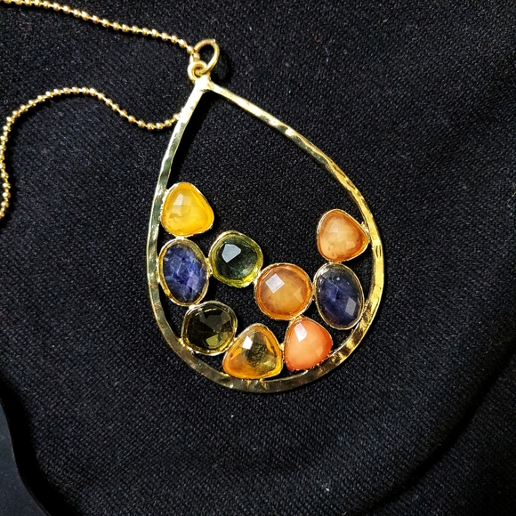 Kazo Accessories - [NEW] Kazo multicolour stones necklace